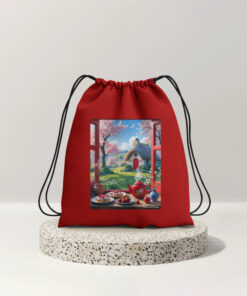 Spring Vibes Premium Unisex Drawstring Bag