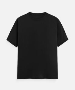 Plain Black Unisex Classic Premium T-Shirt