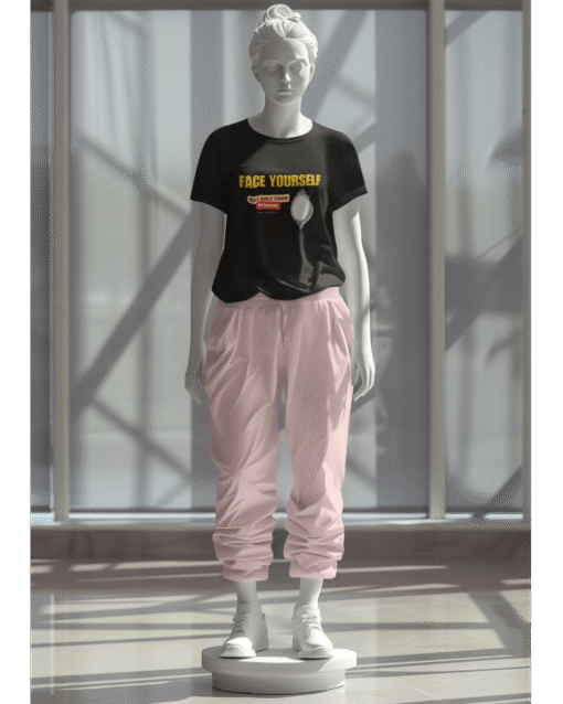 Face Yourself Unisex Premium Oversized T-Shirt - Image 3