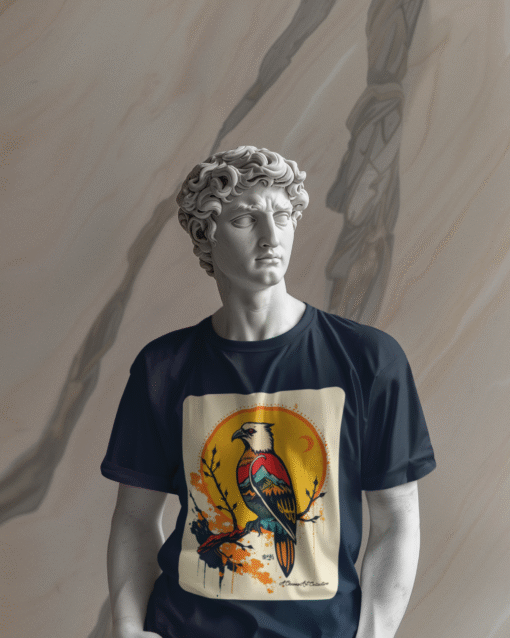 Falcon Premium Unisex Oversized Classic Tee - Image 5