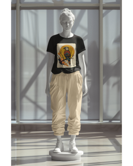 Falcon Premium Unisex Oversized Classic Tee - Image 3