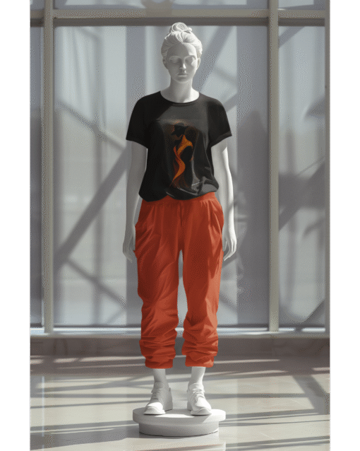 Phantom Flame Premium Unisex Classic T-Shirt - Image 3