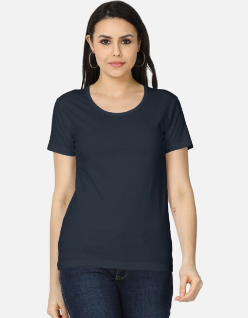 Women's Classic T-Shirt art mohila one plus one combo - Image 2