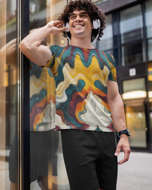 Urban Canvas Premium Unisex AOP T-Shirt - Image 2