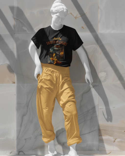 Truth is Light Unisex Premium Oversized T-Shirt - Image 3