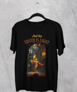 Truth is Light Unisex Premium Oversized T-Shirt