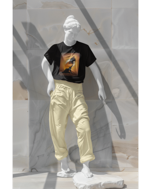 Unisex Premium Onyx Cat T-Shirt - Image 3