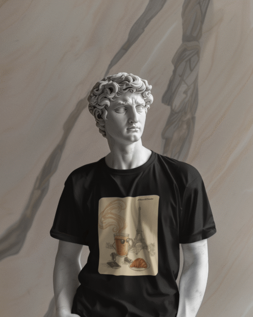 Chai à Paris Premium Unisex Classic T-Shirt - Image 2