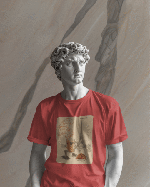 Chai à Paris Premium Unisex Classic T-Shirt - Image 5