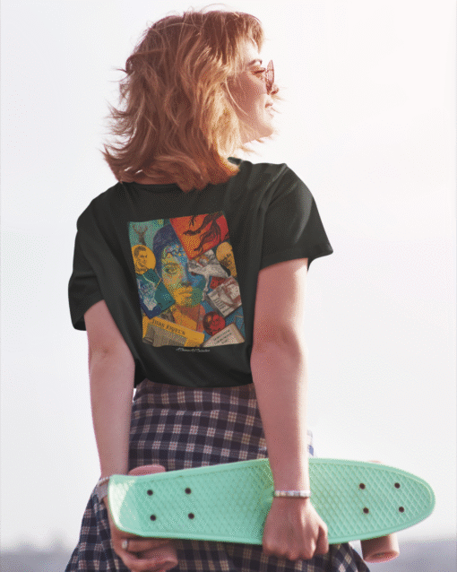 LitVibe Back Print Premium Unisex T-Shirt - Image 3