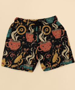 Brew Mosaic Premium Unisex AOP Sports Shorts