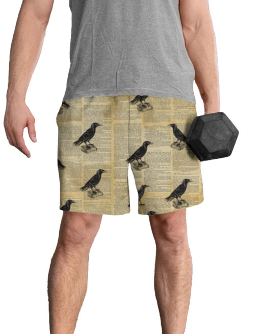 Men's AOP Shorts kak ar literature - Image 11