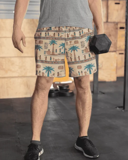 Timeless Pharaoh Premium Unisex AOP Shorts men
