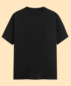 Plain Black Unisex Classic Premium T-Shirt