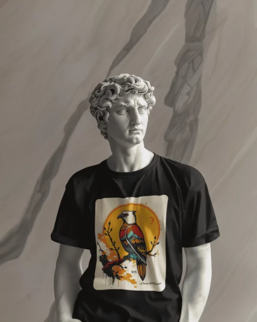 Falcon Premium Unisex Oversized Classic Tee BLACK
