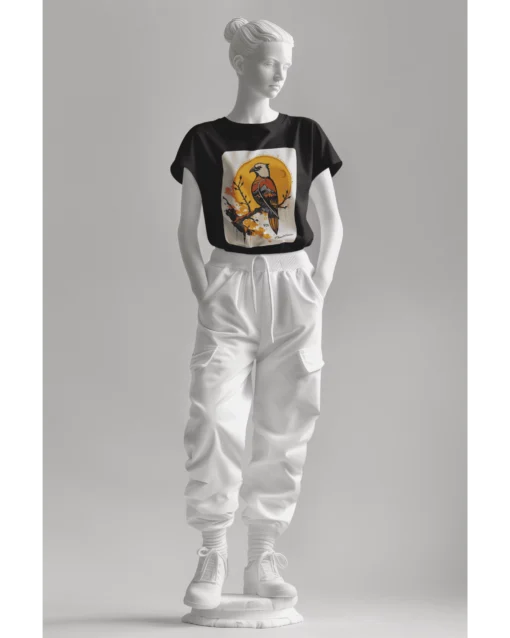 Falcon Premium Unisex Oversized Classic Tee BLACK COMBO