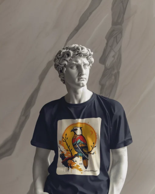 Falcon Premium Unisex Oversized Classic Tee NEVY BLUE