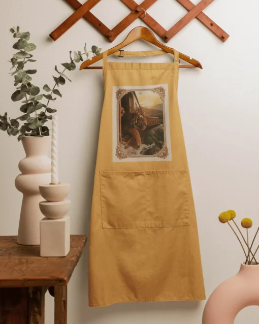 Imperial Tiger Premium Kitchen Apron Khaki