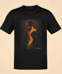 Phantom Flame Premium Unisex Classic T-Shirt Black