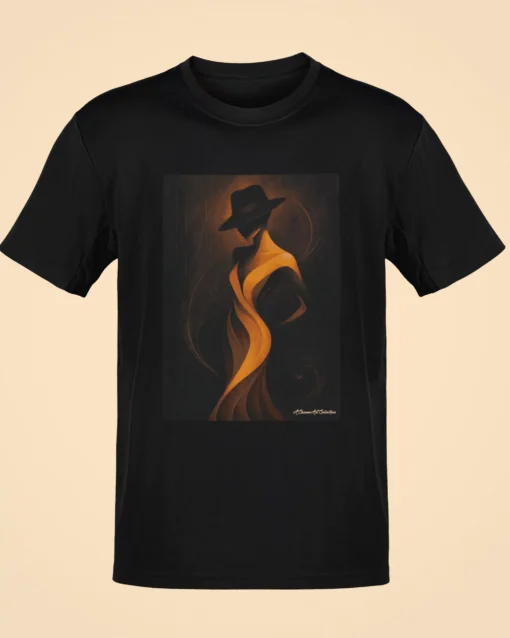 Phantom Flame Premium Unisex Classic T-Shirt Black
