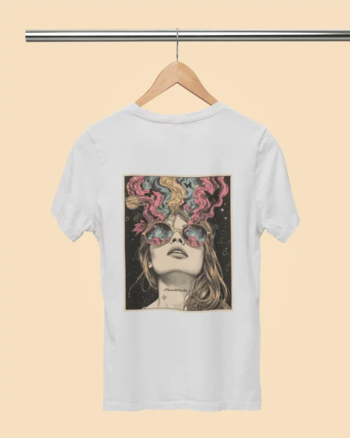 PsyAura Women's Back Print Classic T-Shirt - Image 5