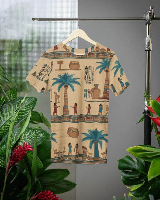 Timeless Pharaoh Premium Unisex AOP T-Shirt