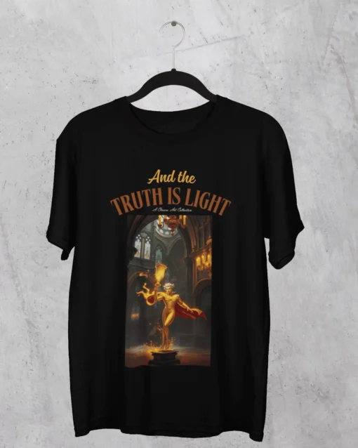 Truth is Light Unisex Premium Oversized T-Shirt
