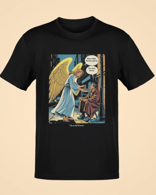 Unisex Premium Divine Kindness T-Shirt Black