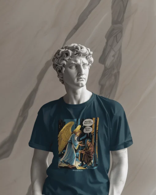 Unisex Premium Divine Kindness T-Shirt Navy Blue Male