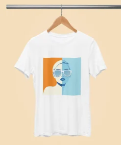 Women’s Premium Retro Radiance Classic T-Shirt White
