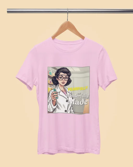 Women’s Premium SciGlam Classic T-Shirt Baby pink