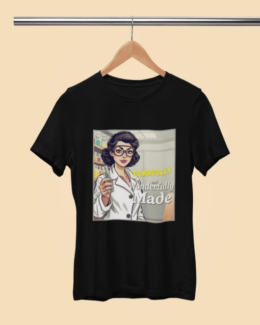 Women’s Premium SciGlam Classic T-Shirt Black