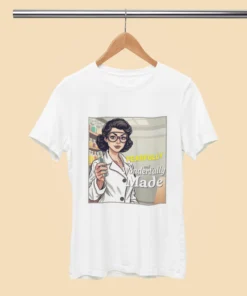 Women’s Premium SciGlam Classic T-Shirt white