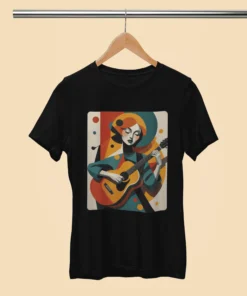 Women’s Premium StrumMuse Classic T-Shirt Black