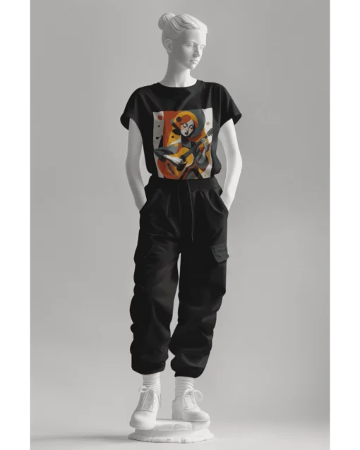 Women’s Premium StrumMuse Classic T-Shirt - Image 2