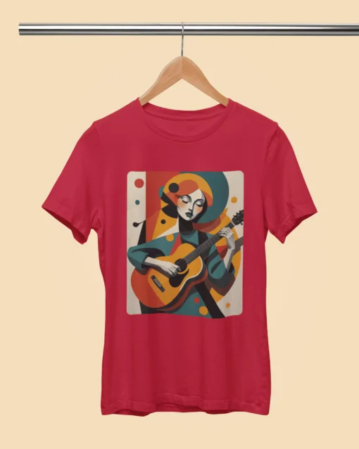 Women’s Premium StrumMuse Classic T-Shirt - Image 3
