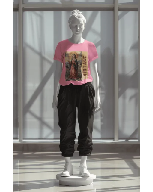 mystic-man-premium-unisex-classic-t-shirt-flamingo-set-modeled